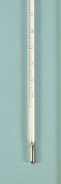 Glass thermometer -10 to 110 deg C x 0.5